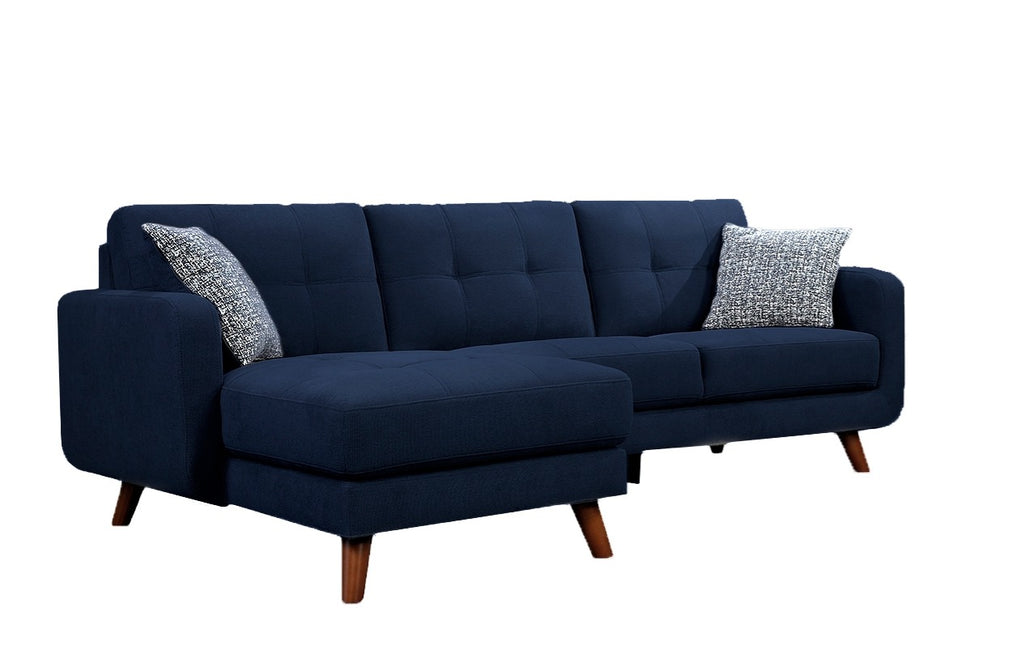 NKS9591MZ Fabric Sectional with Left Side Chaise