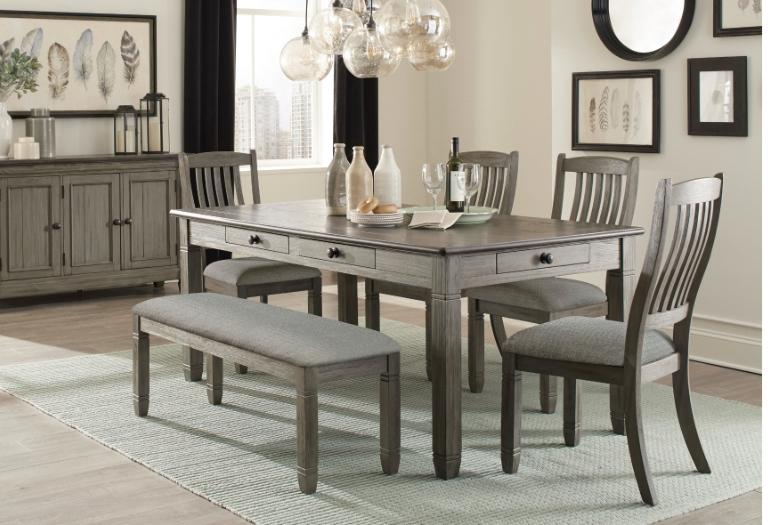 NKS5627GY-72MZ Regular Height Dining Set