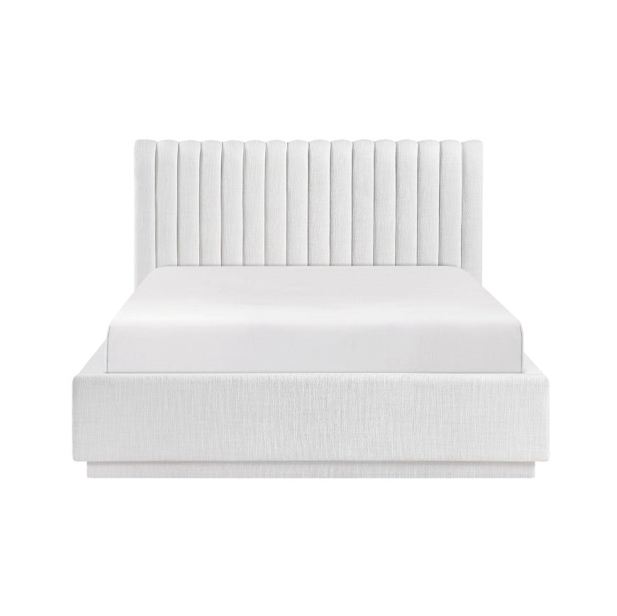 NKS2320MZ Fabric Platform Bed in Queen/Full/ King Sizes