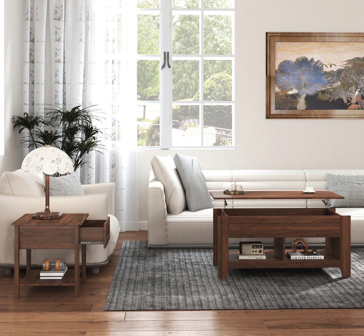 NKS3500BR-21MZ  Coffee and End Table
