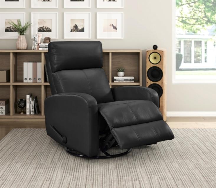 NKS8458BEGMZ Leather Swivel Glider Reclining Chair