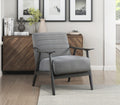 NKS 1287GRY Contemporary Accent Chair