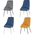 NKS1321SMZ Dining chairs in 4 colors (Velvet Fabric)