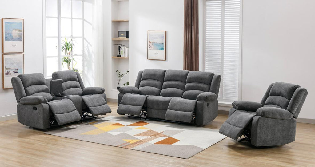 NKS99989GRYMZ Grey Fabric Manual Recliner