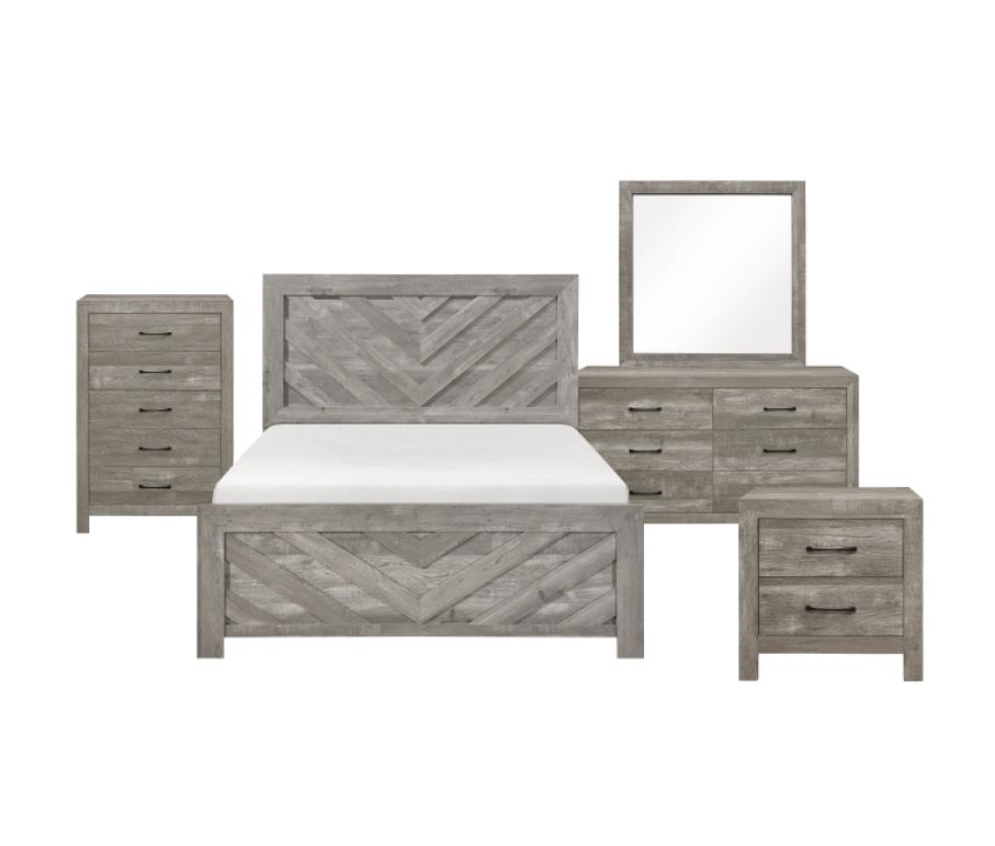NKS1534NPGYBMZ Queen /King Size bedroom set and Mattress