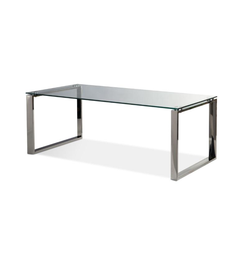 NKS3646MZ  Glass Top Coffee Table & End Table
