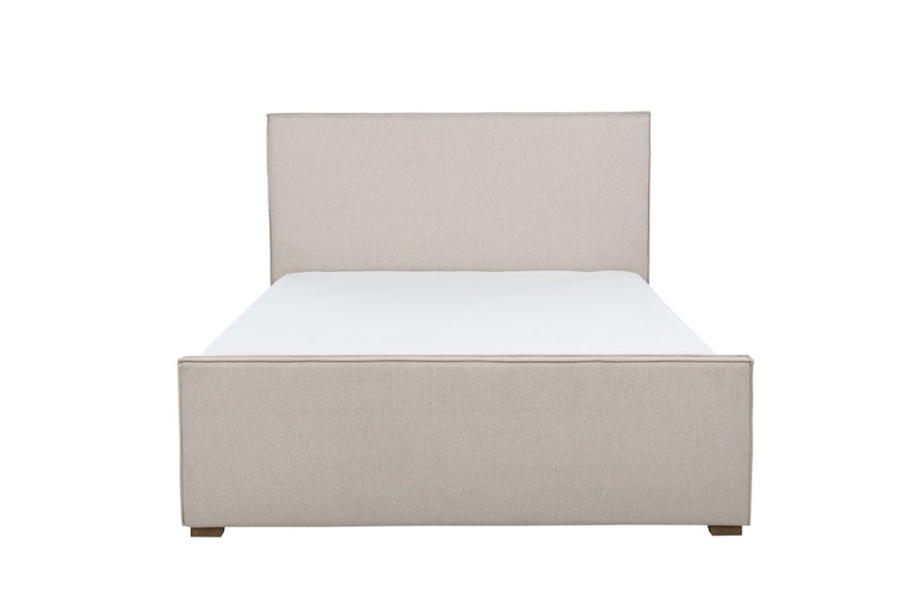 NKS2452MZ Fabric Platform Bed in Queen/King Sizes