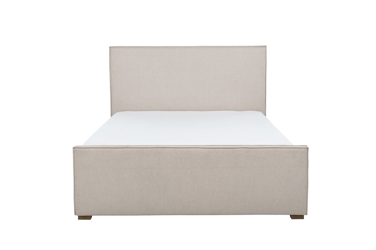 NKS2452MZ Fabric Platform Bed in Queen/King Sizes