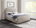 NKS2452MZ Fabric Platform Bed in Queen/King Sizes