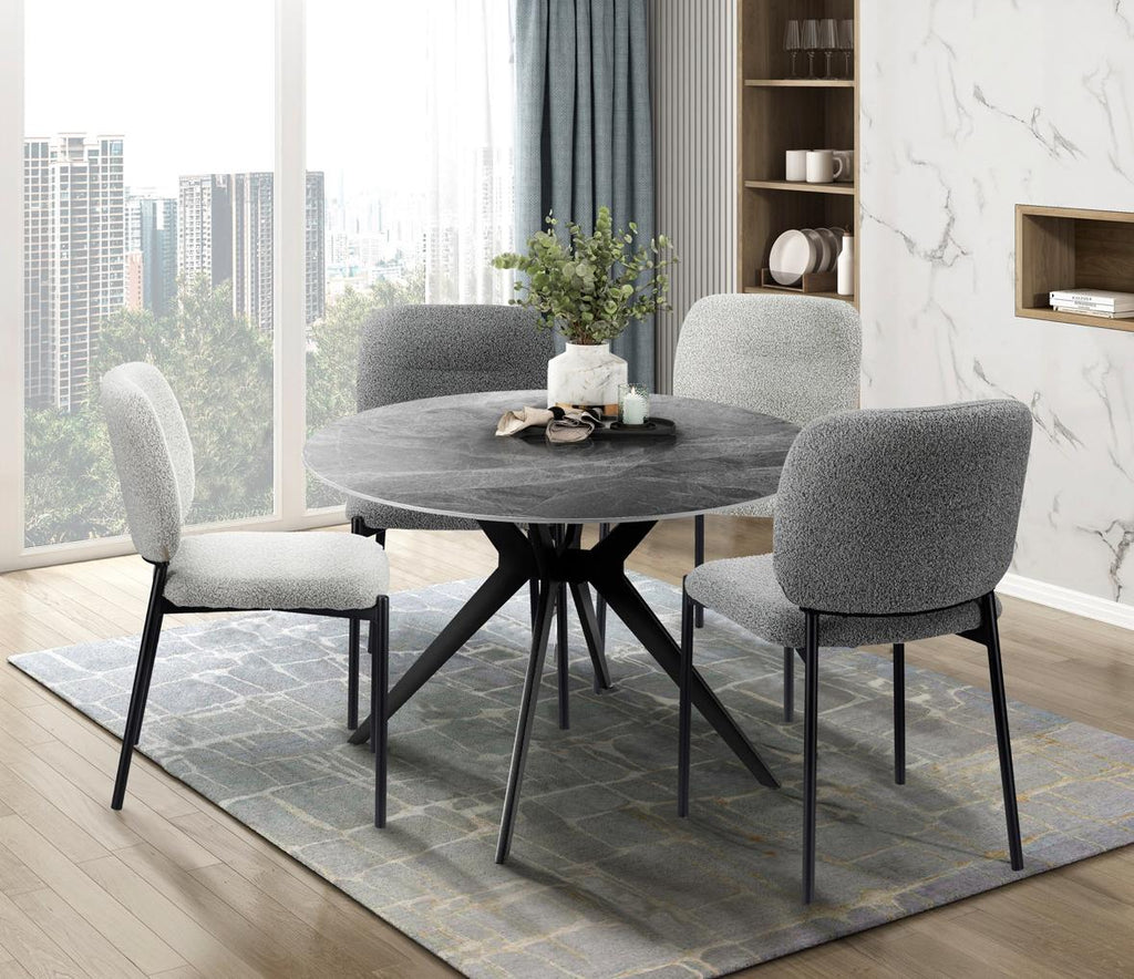 NKS5950MZ  Modern Round Dining set