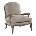 NKS 1234 Classic Accent Chair With Ottoman