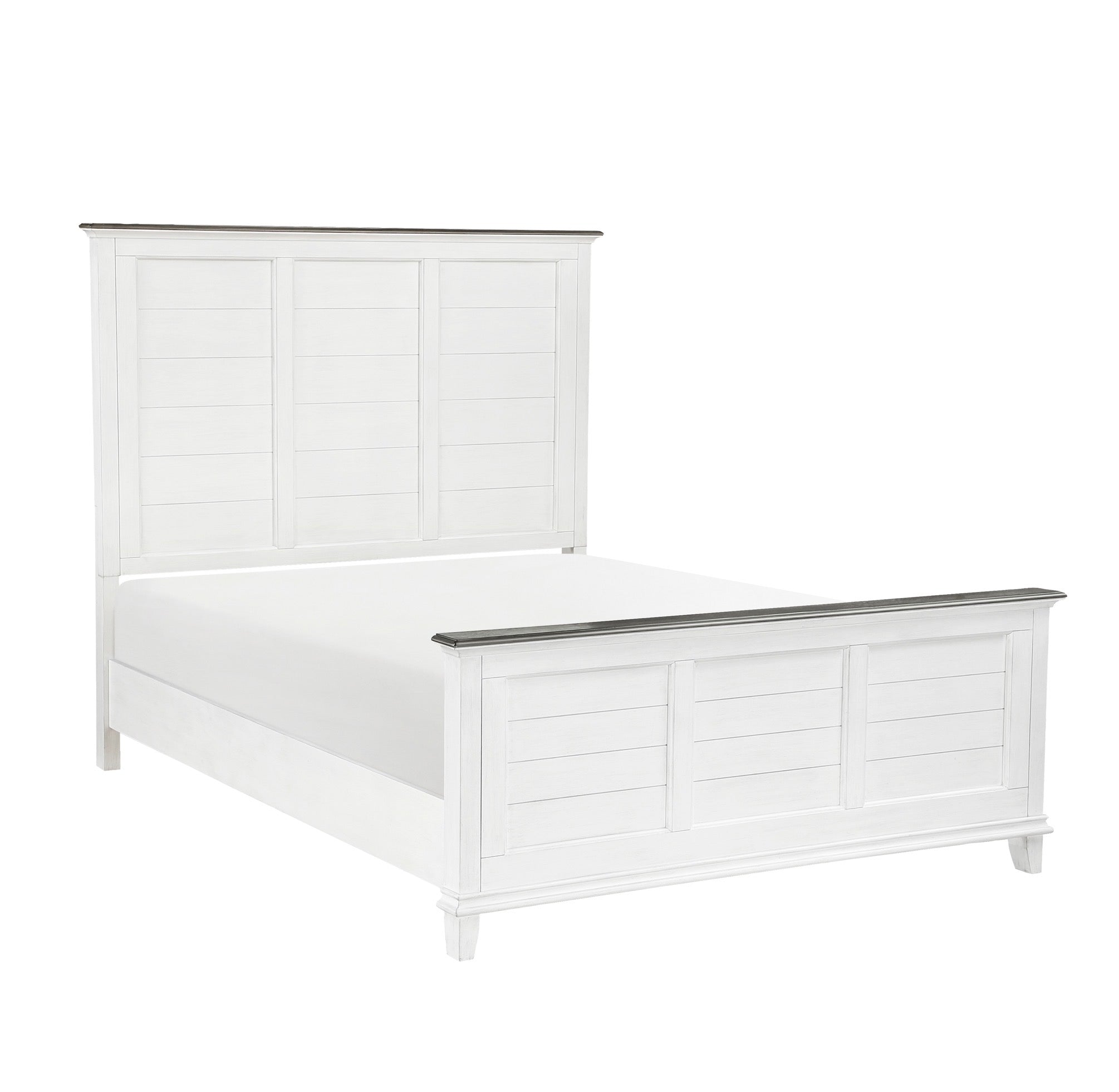 NKS1463MZ Country Style Wooden Bed in Queen/ King Sizes