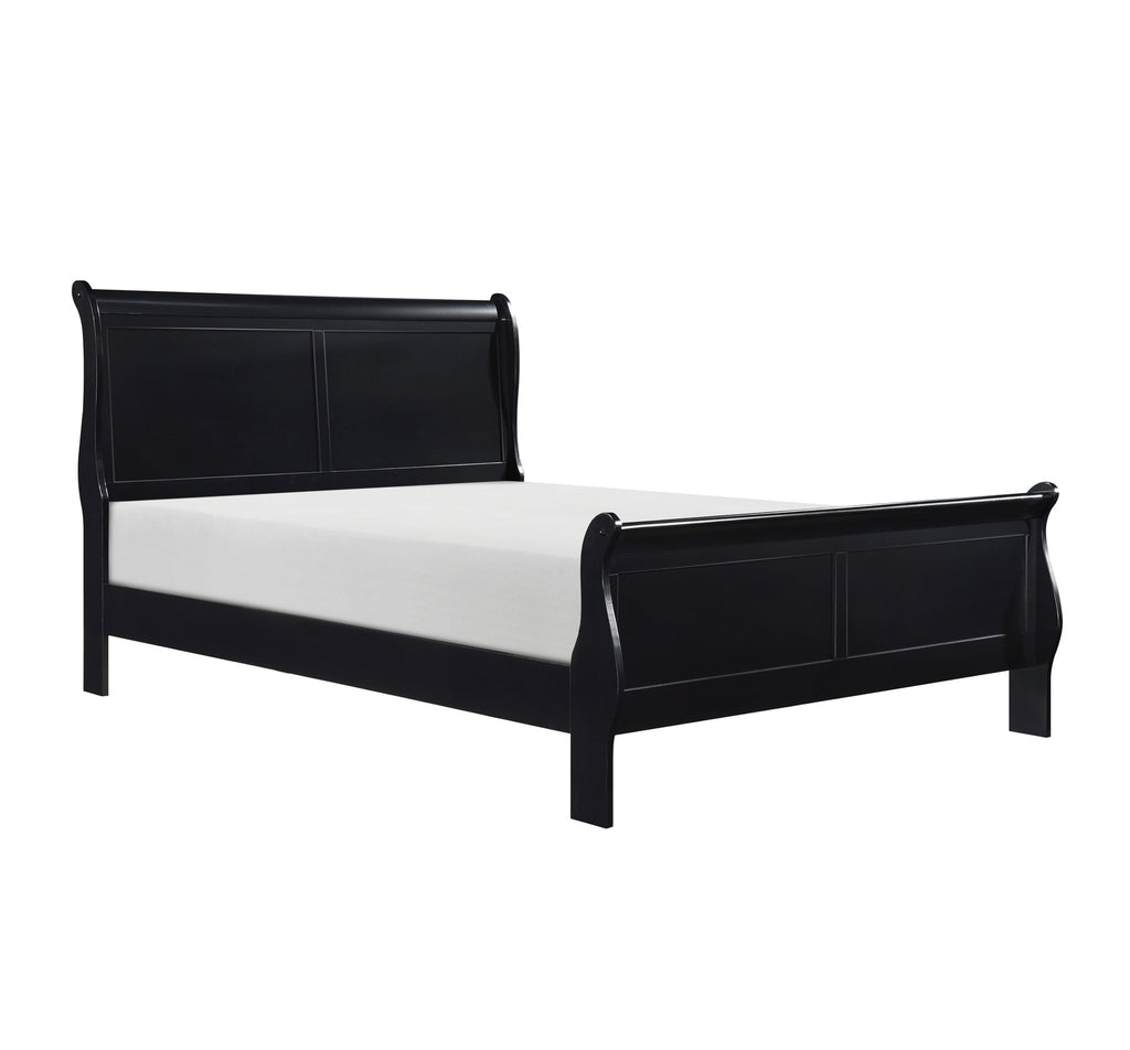 NKS2147WBK Sleigh Bed Available in Twin/ Full/ Queen / King Sizes
