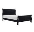 NKS2147WBK Sleigh Bed Available in Twin/ Full/ Queen / King Sizes