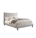 NKS5829BEMZ Fabric Platform Bed in Queen/Full/ King Sizes