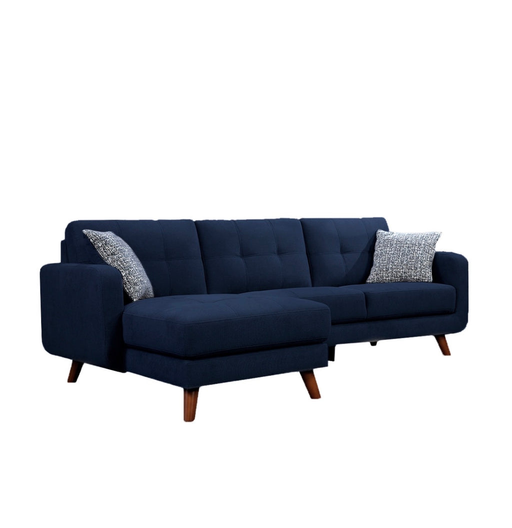 NKS9591MZ Fabric Sectional with Left Side Chaise
