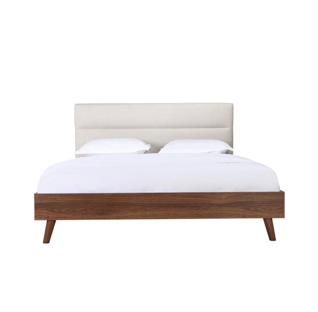 NKS5897BE Contemporary Platform Bed in Queen/ King Sizes