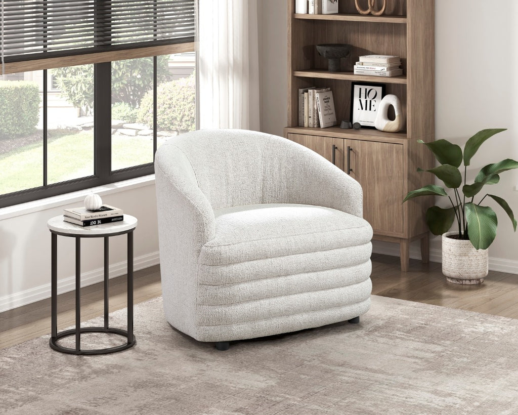 NKS1035LGRY Fabric Accent Chairs