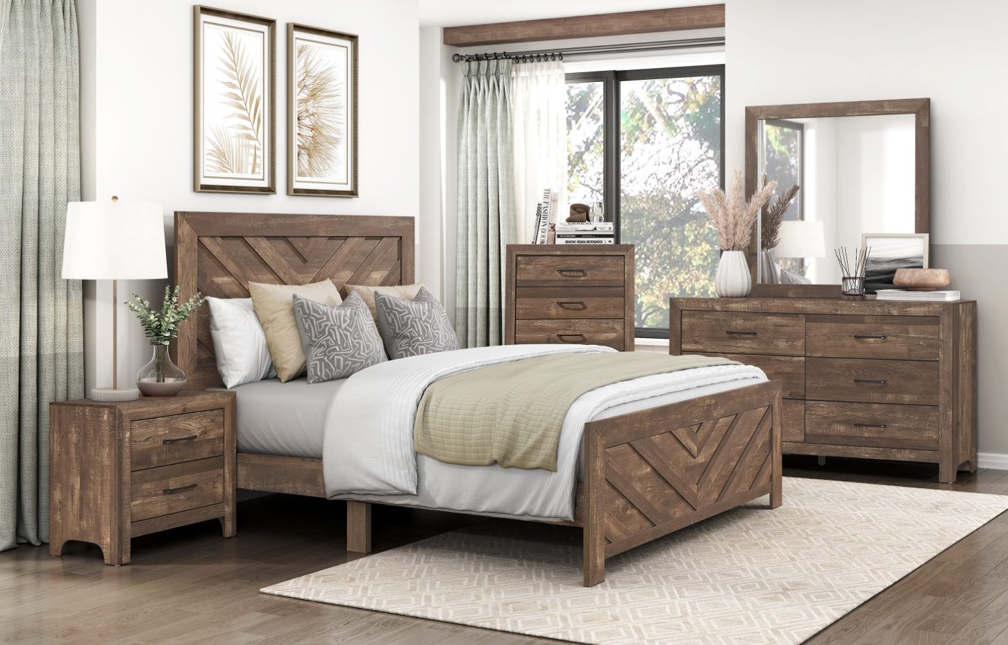 NKS1534NPMZ Bed in a box Available in Twin/ Full/ Queen / King Sizes
