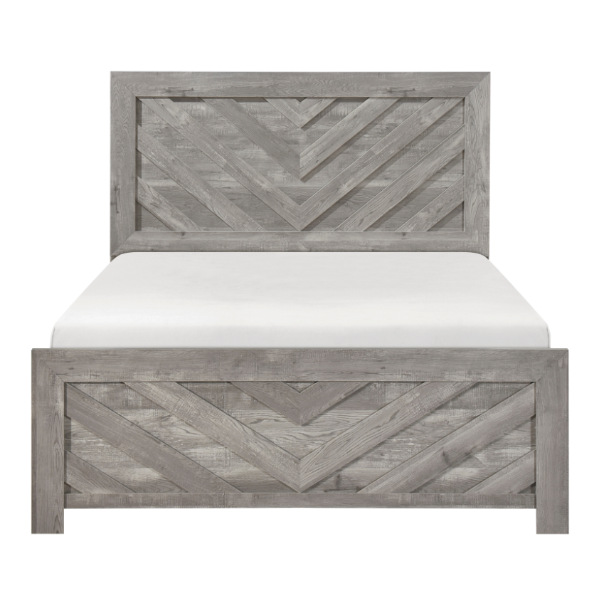 NKS1534NPGY Bed in a box Available in Twin/ Full/ Queen / King Sizes