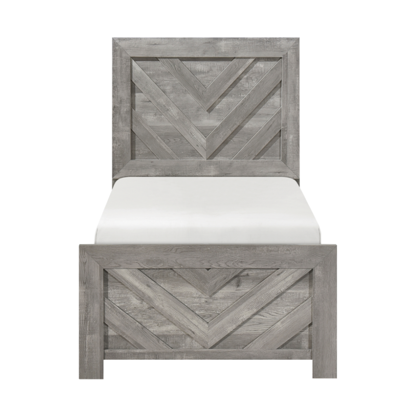 NKS1534NPGY Bed in a box Available in Twin/ Full/ Queen / King Sizes