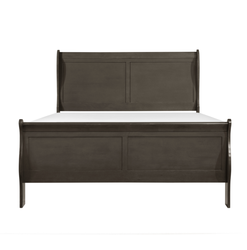 NKS2147SGMZ Sleigh Bed Available in Twin/ Full/ Queen / King Sizes