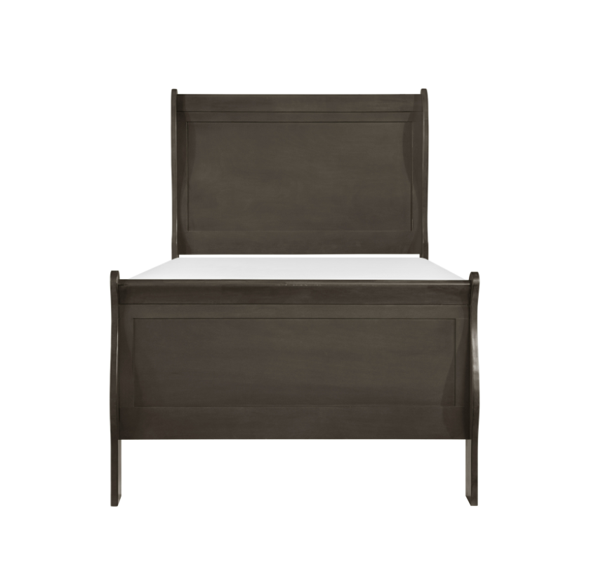 NKS2147SGMZ Sleigh Bed Available in Twin/ Full/ Queen / King Sizes