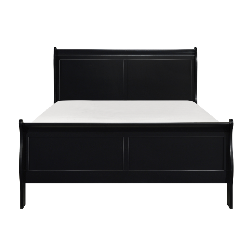 NKS2147WBK Sleigh Bed Available in Twin/ Full/ Queen / King Sizes