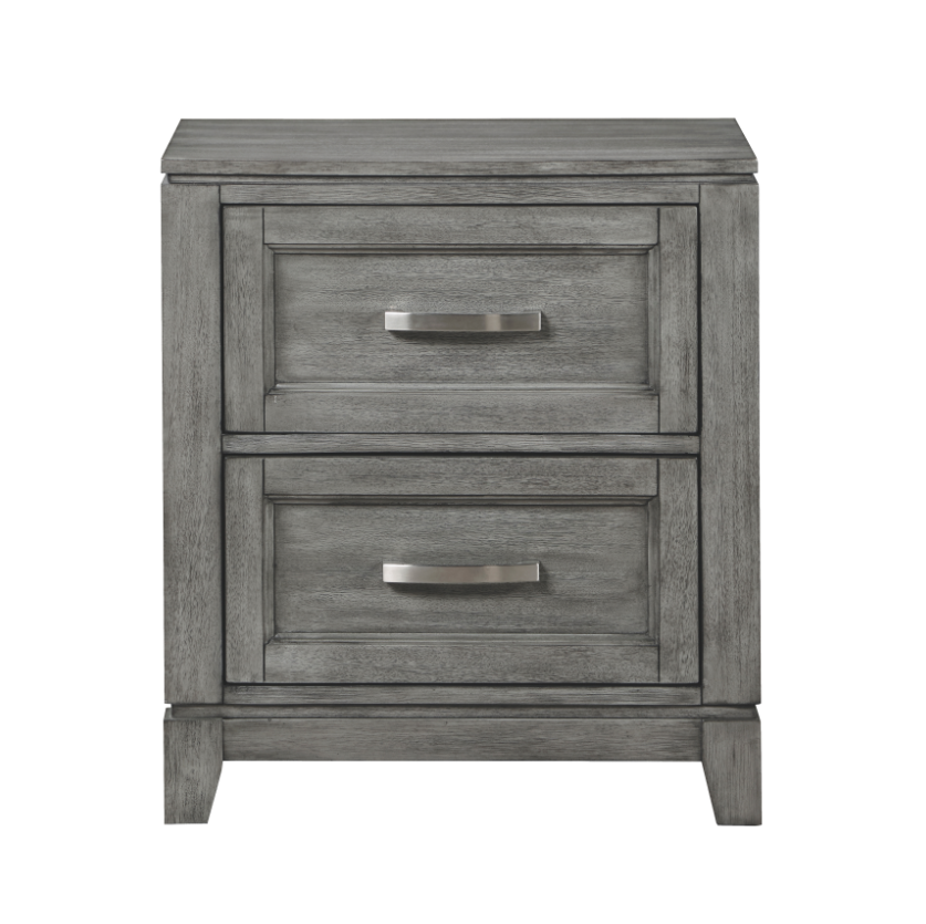 NKS1450MZ Wooden 2 Drawers Platform Bedroom Sets in Queen/ King Size and Mattress
