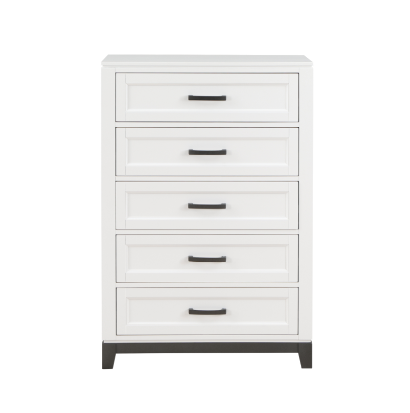 NKS1450WHMZ Wooden 2 Drawers Platform Bedroom Sets in Queen/ King Size and Mattress