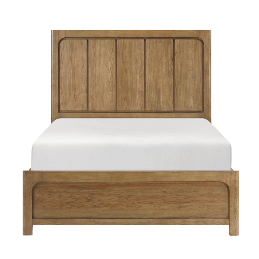 NKS2336MZ Wooden 4 Drawers Platform Bedroom Set in Queen/ King Size and Mattress