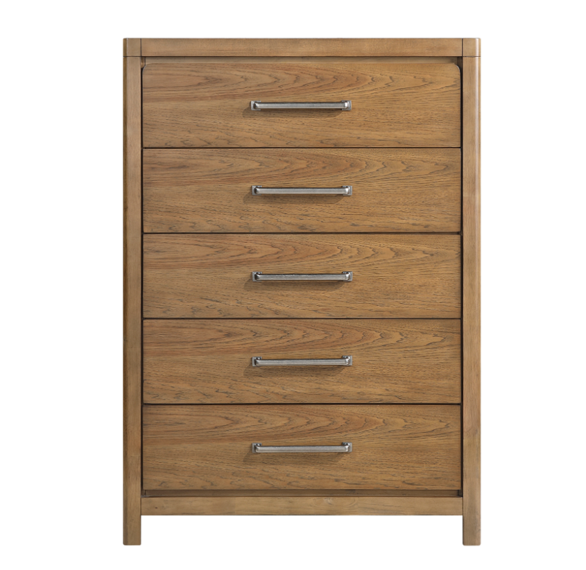 NKS2336MZ Wooden 4 Drawers Platform Bedroom Set in Queen/ King Size and Mattress