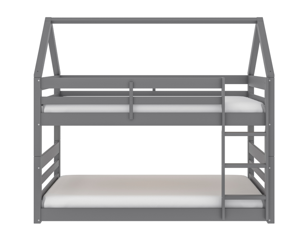 NKSB2004TTLGYMZ  Kids Bunk Bed and Mattress