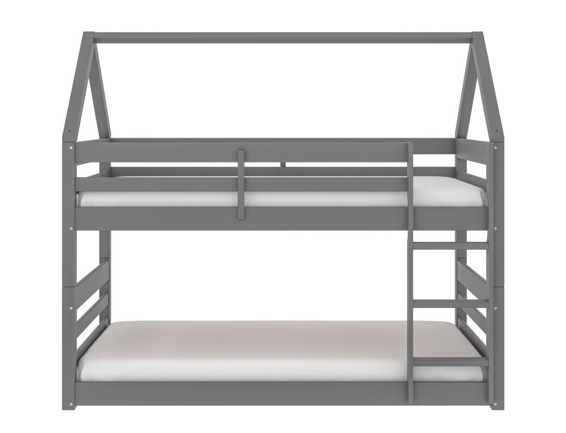 NKSB2004TTLGYMZ  Kids Bunk Bed and Mattress