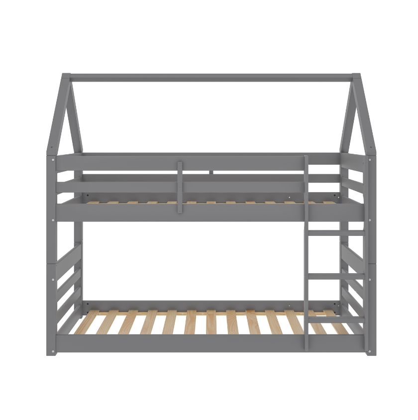 NKSB2004TTLGYMZ  Kids Bunk Bed and Mattress