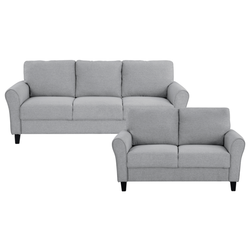 NKS9209DGMZ Fabric  Sofa , Love & Chair