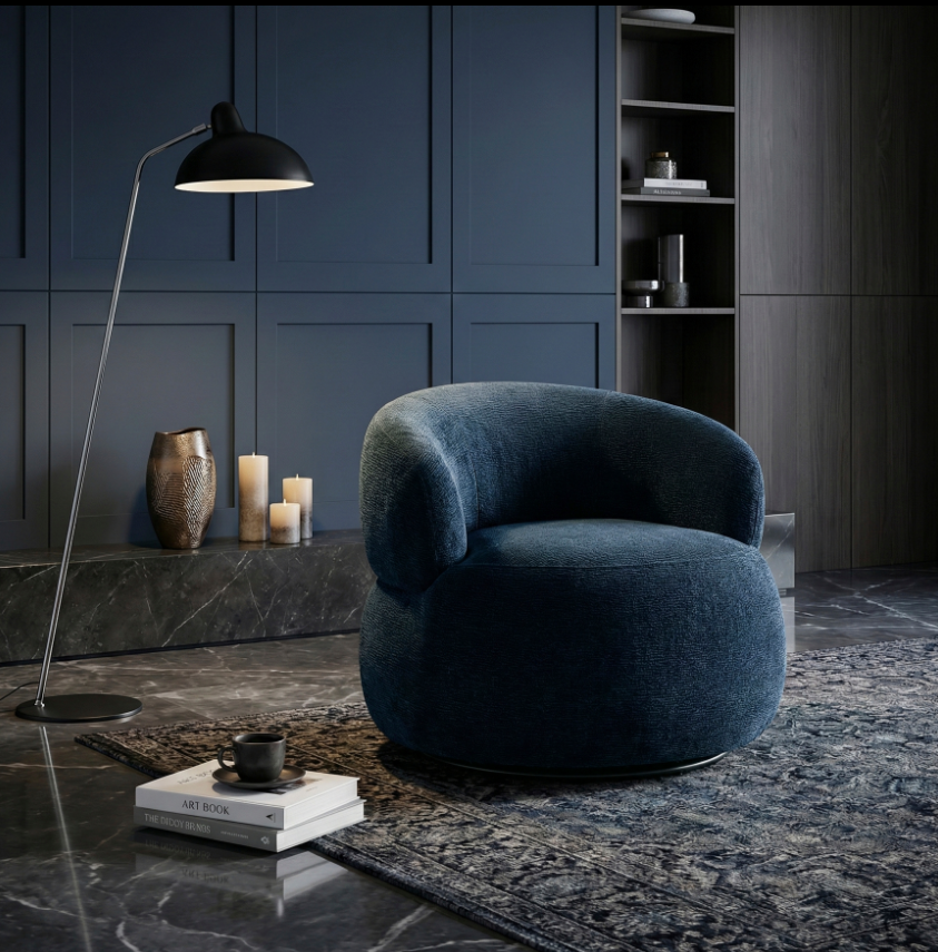 NKS1241BUEMZ CAL Accent Chair