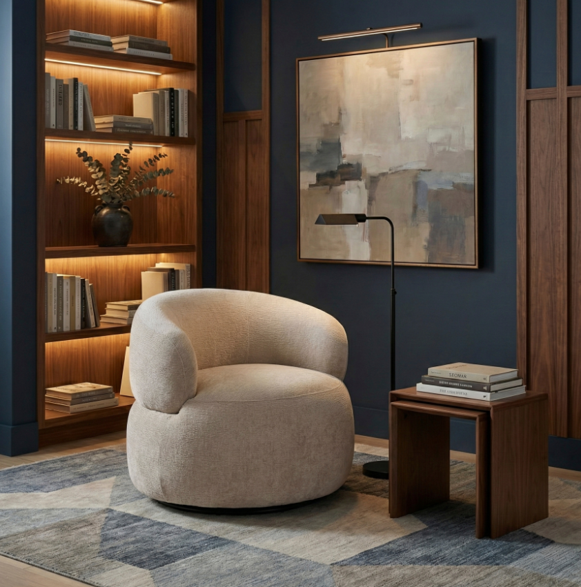 NKS1241LBRMZ CAL Accent Chair