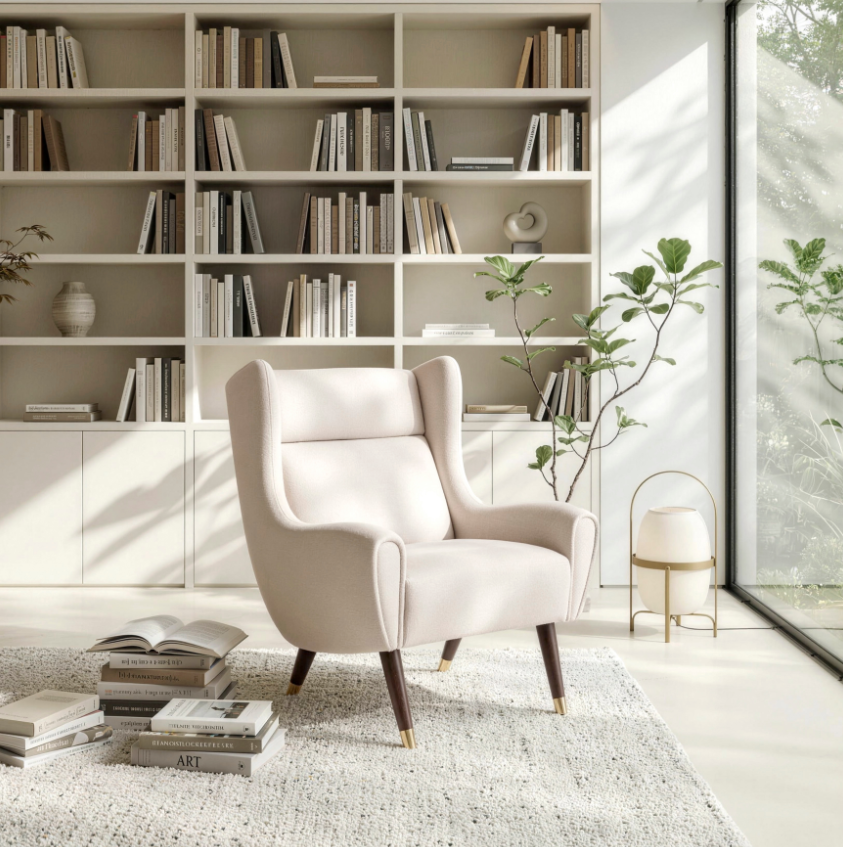 NKS1098BEGMZ CAL Accent Chair
