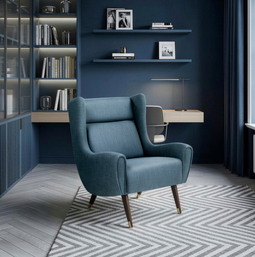 NKS1098BUEMZ CAL Accent Chair