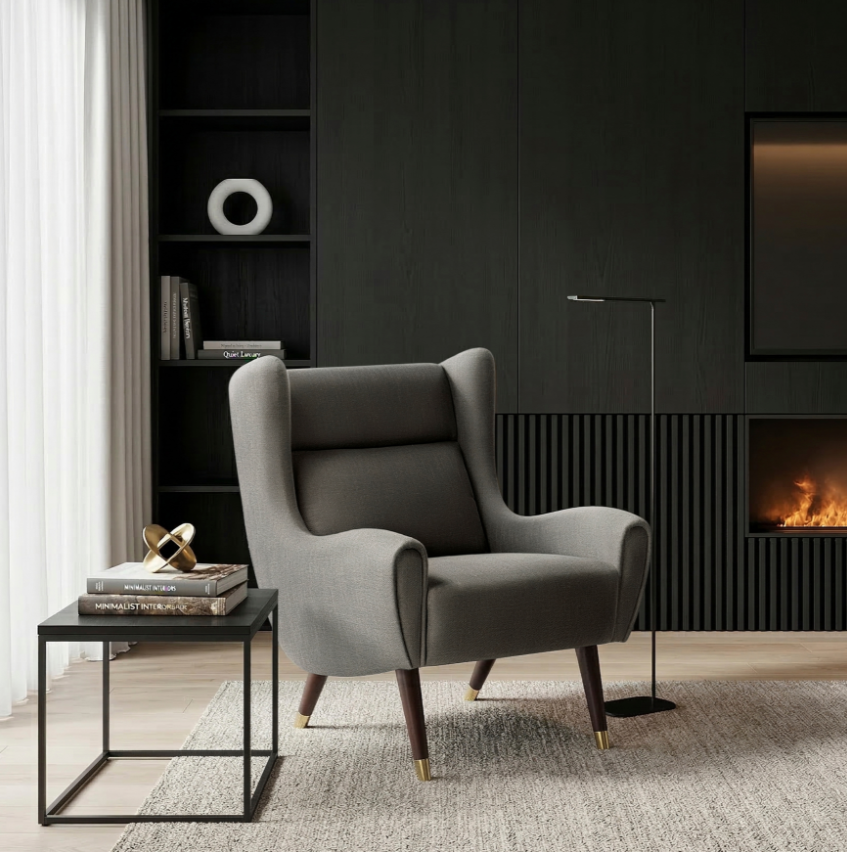 NKS1098DGYMZ CAL Accent Chair