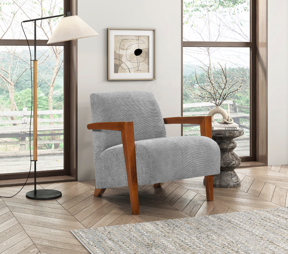 NKS1136GYMZ CAL Accent Chair