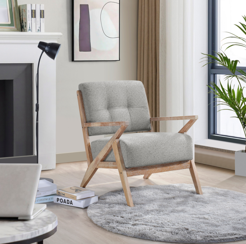NKS1211GYMZ CAL Accent Chair