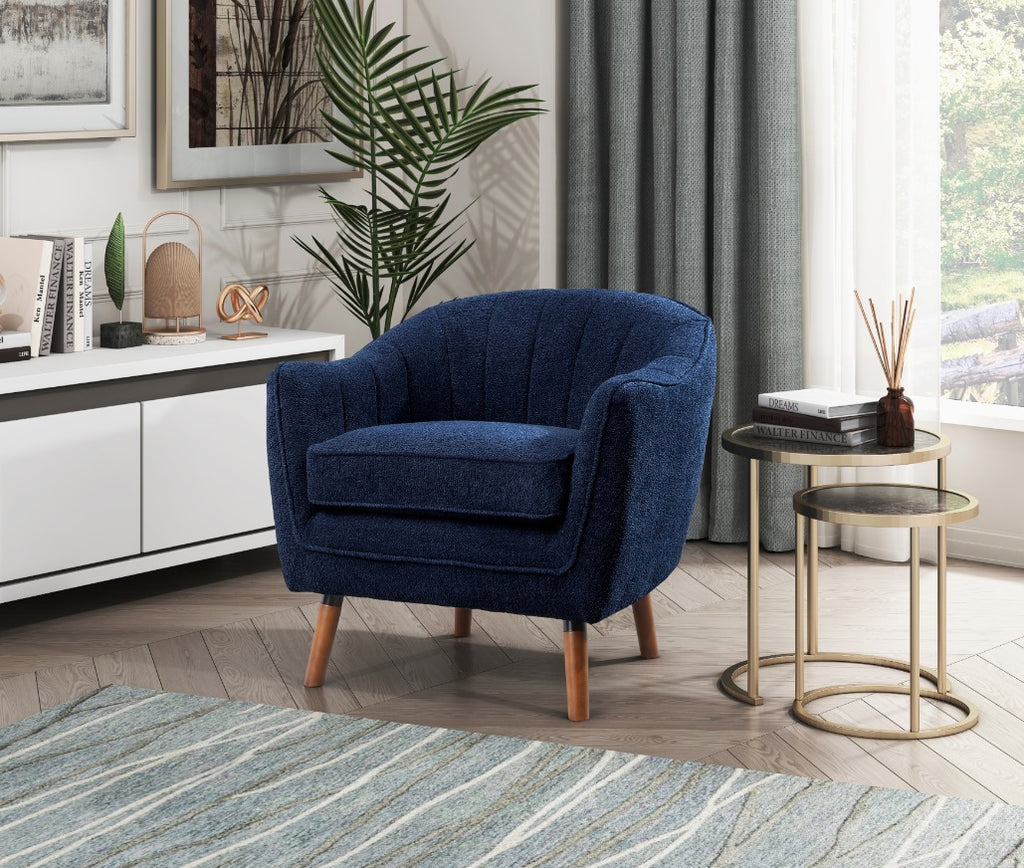 NKS1081BLU Fabric Accent Chairs