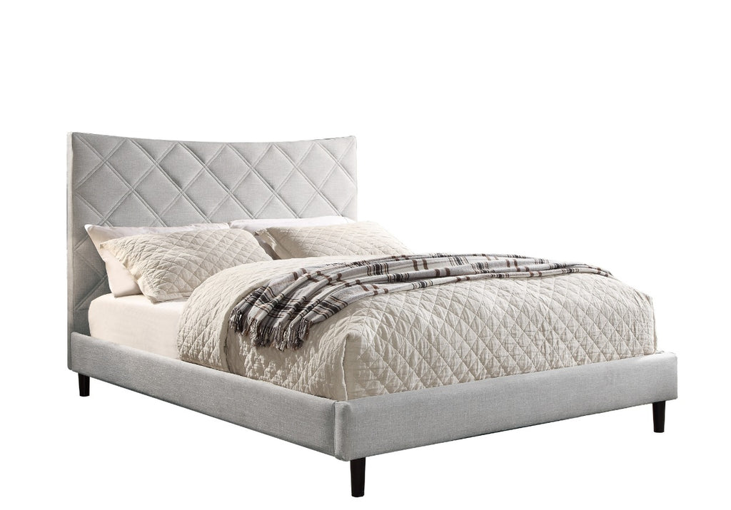 NKS5829BEMZ Fabric Platform Bed in Queen/Full/ King Sizes