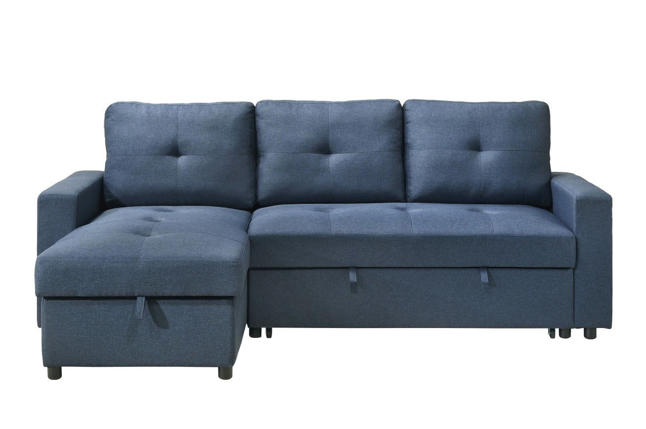 NKS99996BLUMZ Fabric Sectional Reversible Sofa Bed