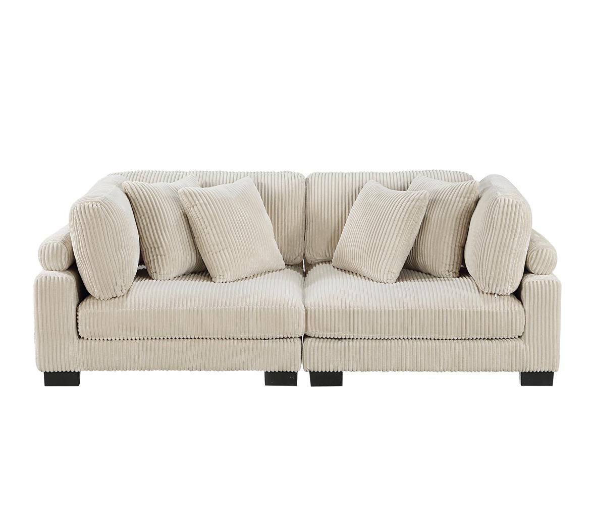 NKS8555BEMZ Modular Sofa and Love seat