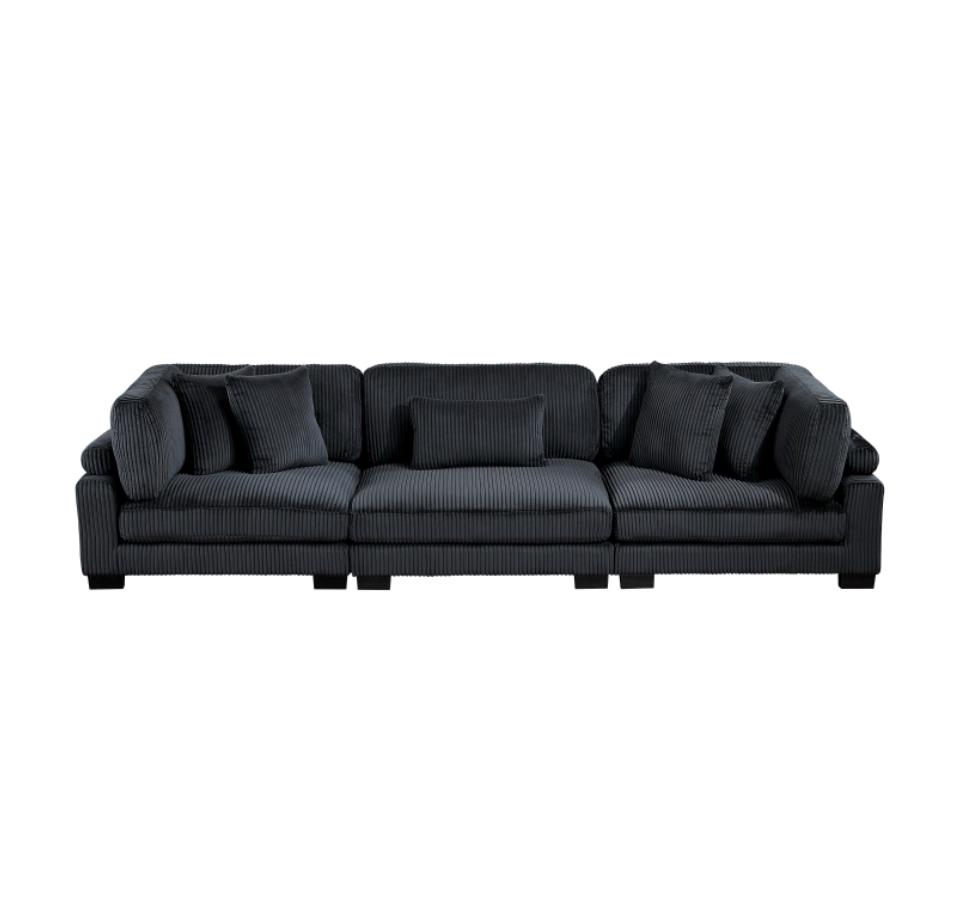 NKS8555BKMZ Modular Sofa and Love seat