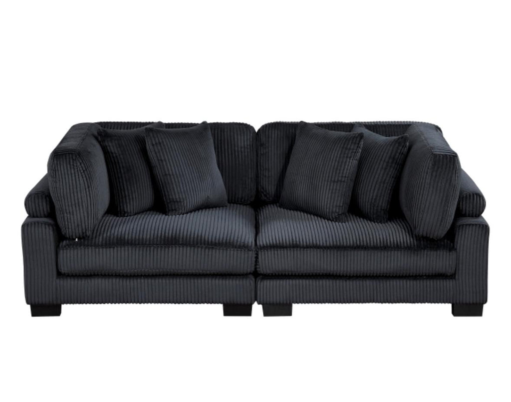 NKS8555BKMZ Modular Sofa and Love seat