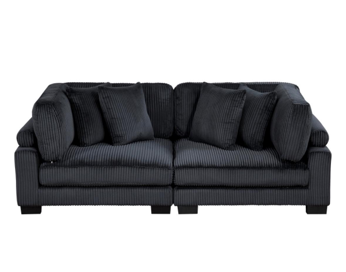 NKS8555BKMZ Modular Sofa and Love seat